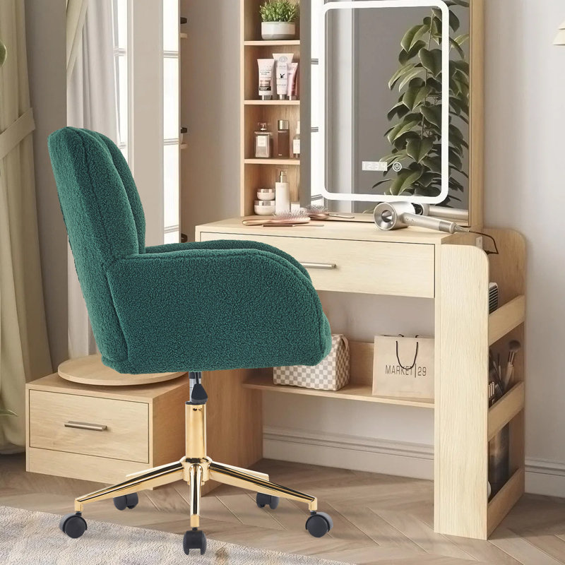 Chaise de bureau Herickson, Teddy, Vert