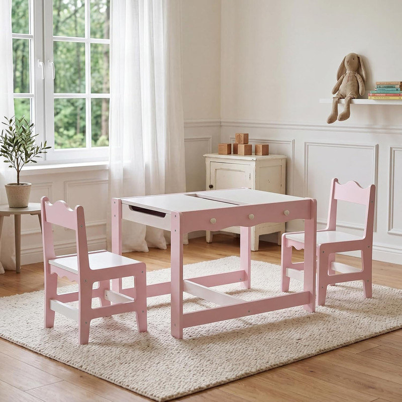 79cm Writing Desk, Pink