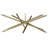 Ikram 10 - Light Sputnik Modern Linear Chandelier