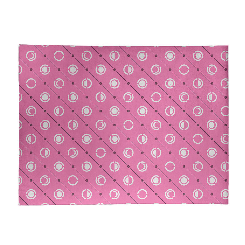 Chenille Geometric Indoor Rug, Rectangle 8' x 10'