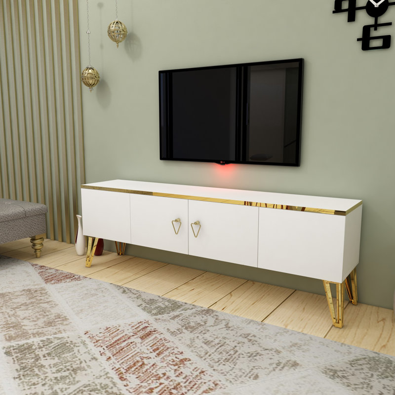 Mbagaya Unfinished TV Stand for TVs up to 50"