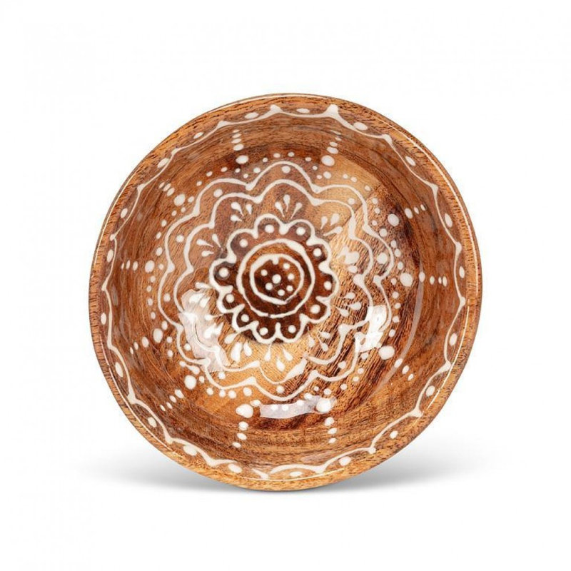 Small With Sunburst Pattern Bowl, 4"