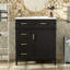 30-Inch Bathroom Vanity With Ceramic Sink, Adjustable Shelf, Soft Close Door, And Three Soft Close Drawers For Elegant Storage