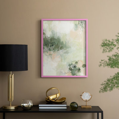 «Lillypond Dream I», reproduction encadrée - bois massif