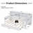 Daybed with Storage Shelves, Multi-functional Bed with Twin Size Trundle Bed and Study Desk-1174741569-1174741568