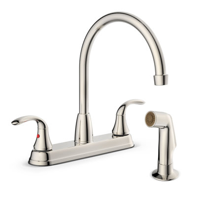Plumb Tech Kitchen Faucet with Side Spray
