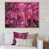 Toile avec cadre flottant brun