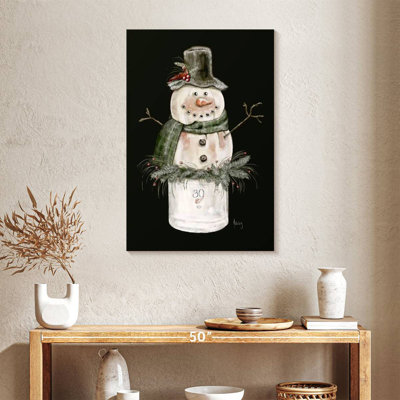 Lelend Snowman In A Crock