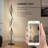 Spiral Modern Floor Lamp with Remote Control-531364659
