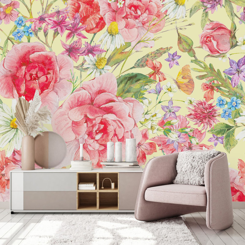 Peel & Stick Wall Mural, 8.33' W x 8.33' L