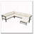 U-Shaped Outdoor Sectional Sofa Set with 5.9" -Thick Cushions for 5-6 People-1500078967