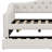 Upholstered Daybed With LED Belt And Trundle-2019570131