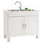 Martindale 100cm Single Bathroom Vanity Base Only-41068717