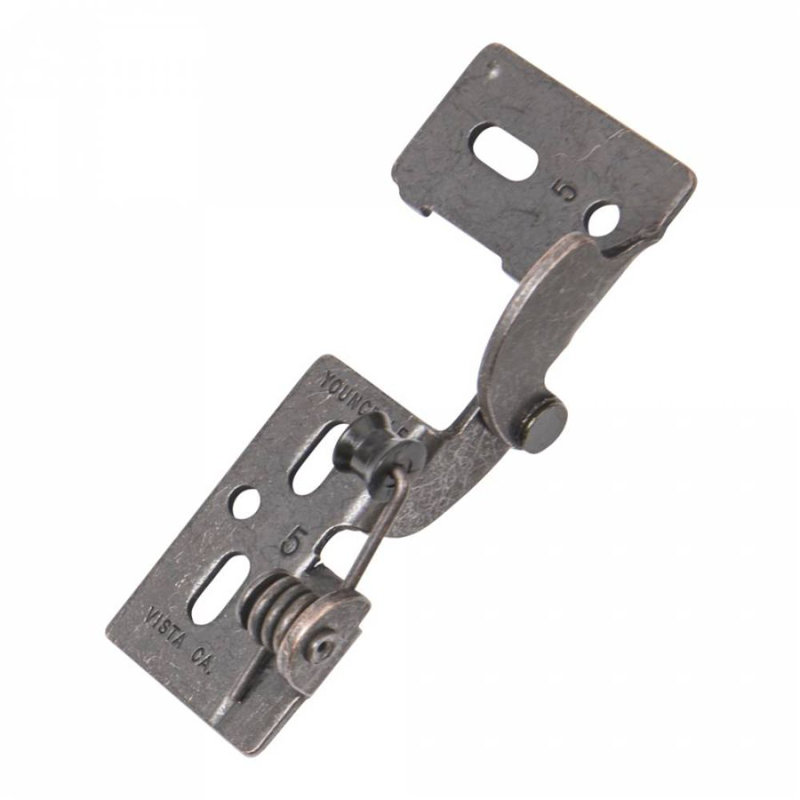 1/4 Overlay Hinge, Brown