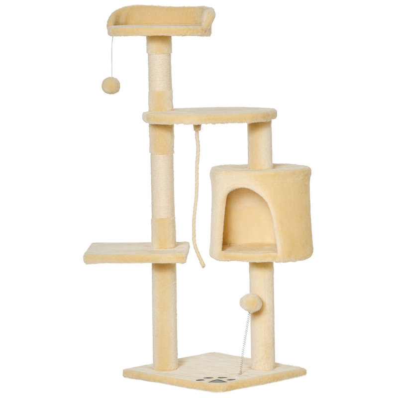 289.56cm H Cat Tree
