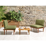 Frascati 2 - Person Garden Lounge Set with Cushions
