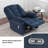 Latitude Run® Oversized Power Swivel Rocker Recliner Chair for Adults  with Heat and Massage-2042495417