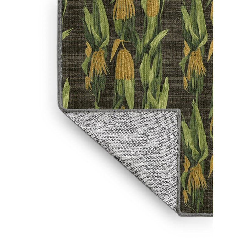  Tapis lavable à tiges de maïs, Carré 6 pi