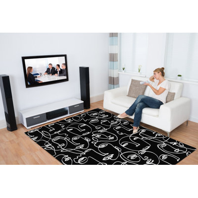 Abstract 160cm X 230cm Area Rug