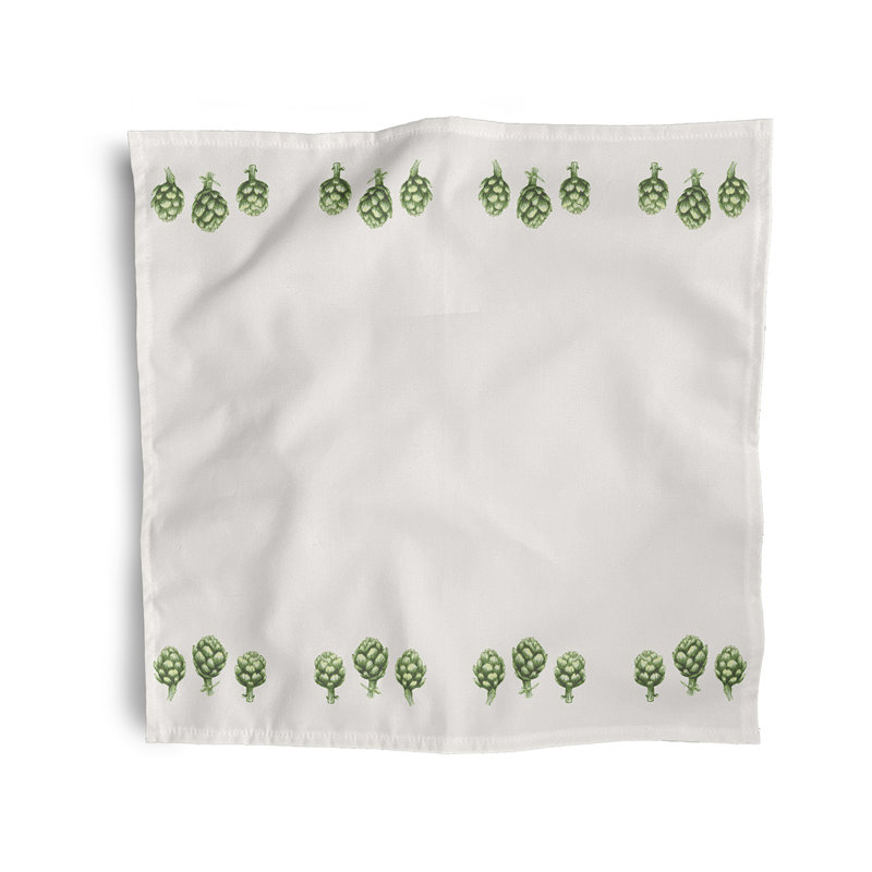 Clayt Artichoke Napkins, Ivory