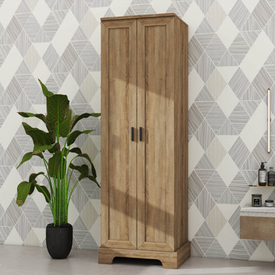 Armoire de rangement à deux portes avec tablette réglable