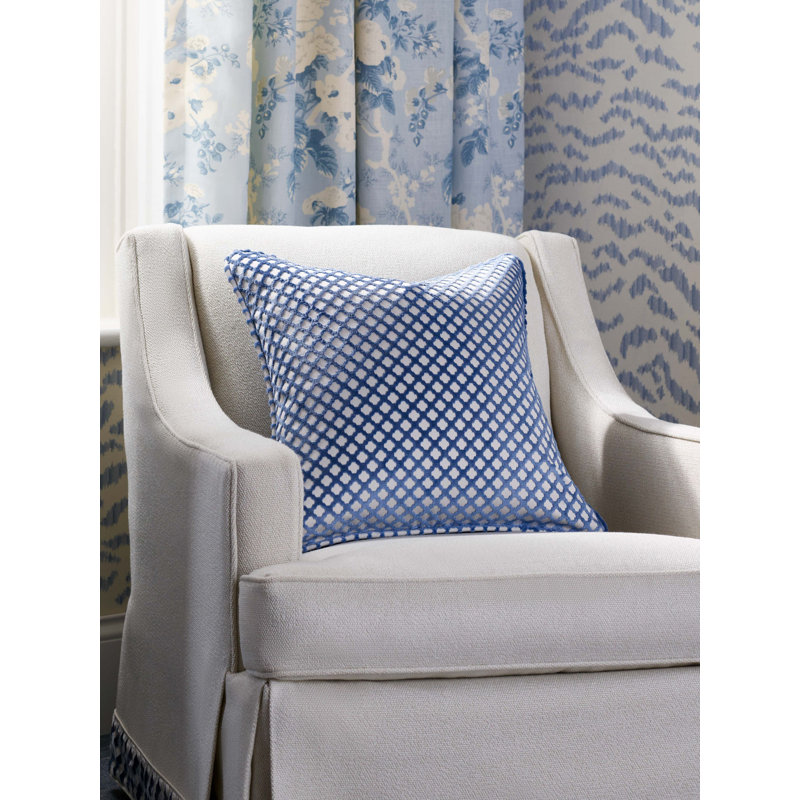 Housse et insert de coussin carré en porcelaine