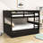 Isiah Full Over Full Wooden Bunk Bed with Twin Size Trundle-2003749665-1938091243