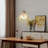 Colorful Mosaic Glass Single Pendant Light With Adjustable Cord, E26