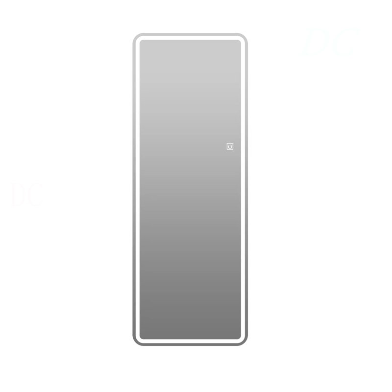 65"X24" Full Length Floor Mirror LED Whole Body Mirror, Wall Mounted Hanging Mirror With Lights, Makeup Vanity Mirror, Bedroom Full Size Body Mirror With Dimming & 3 Color Modes
