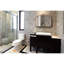 Miroir à arche dorée 40 "x 31" avec look pour décors intérieurs délicats
