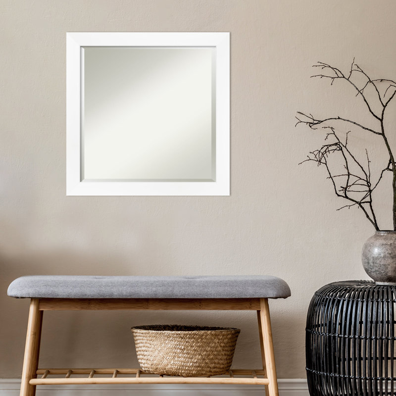 Grattan Flat Mirror, 23" x 23" 