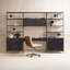 Trey 3 Piece Solid Wood Rectangular Writing Desk Office Set with Hutch-797561163