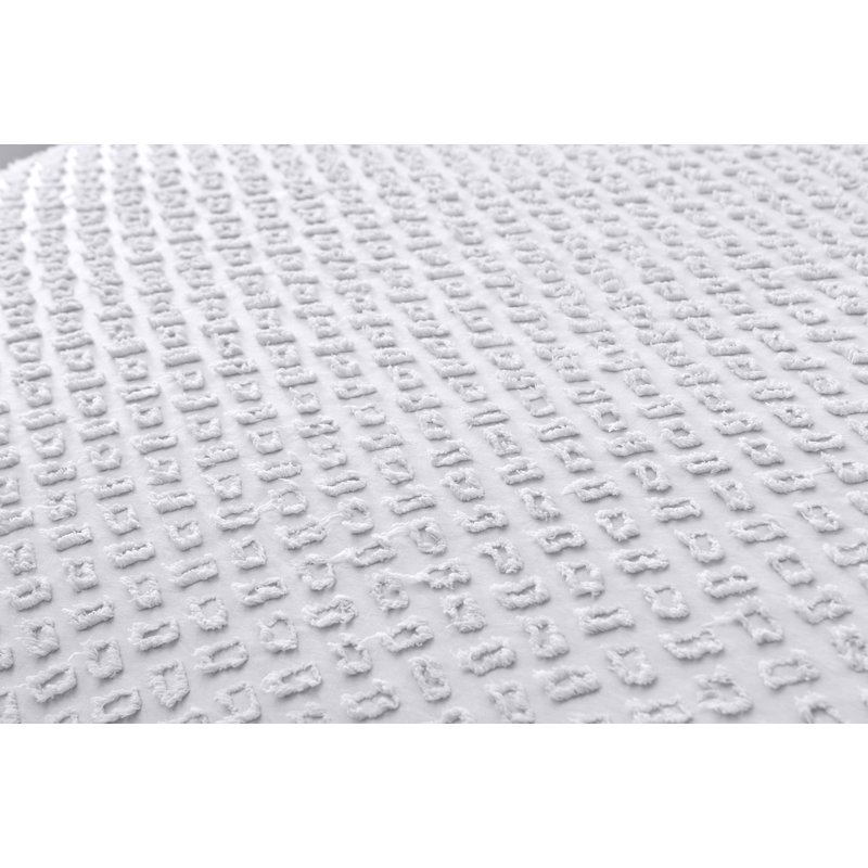 Frankl Polyester Solid Colour Duvet Cover with Pillowcases Included, Double, Light Grey