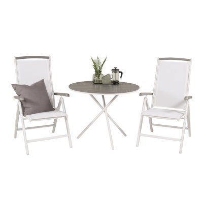 Akia 2 - Person Patio Dining Set with Round Table