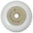 16" Round Artistic Ceramic Vessel Sink – Glossy Above-Counter Basin with Hand-Inspired Printed Pattern-120925185