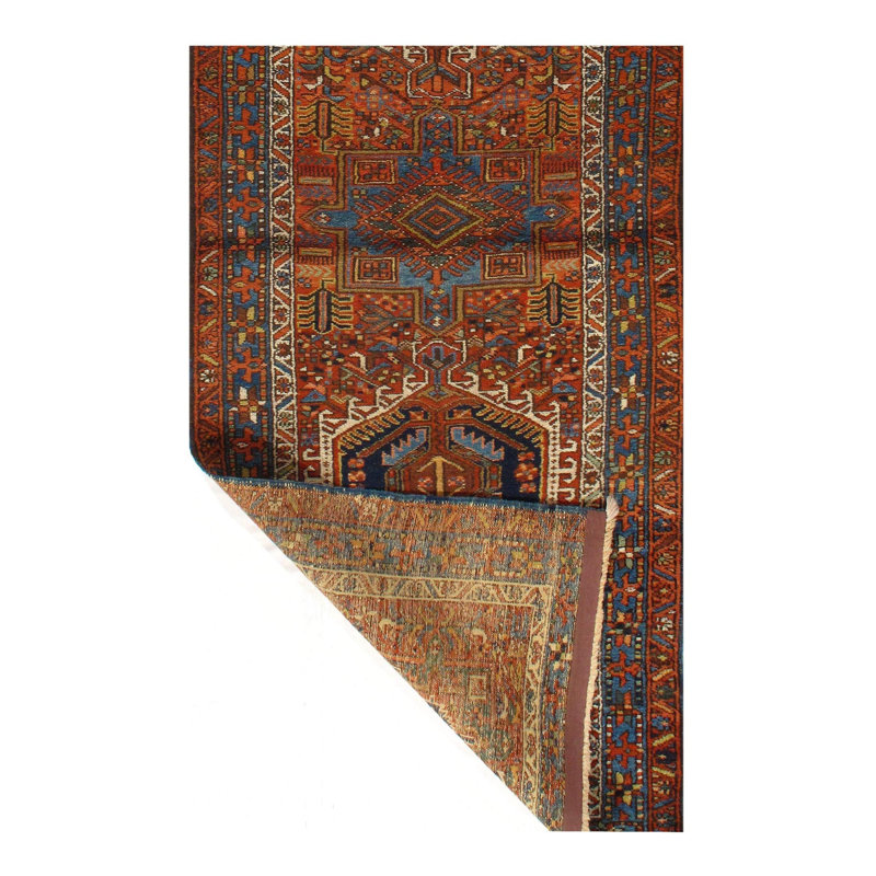 Wallinga Oriental Area Rug in Rust