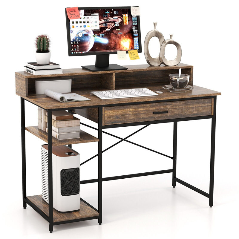 Abraam Metal Base Computer Desk