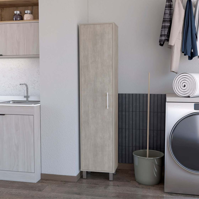 Armoire de rangement en béton à 3 balais