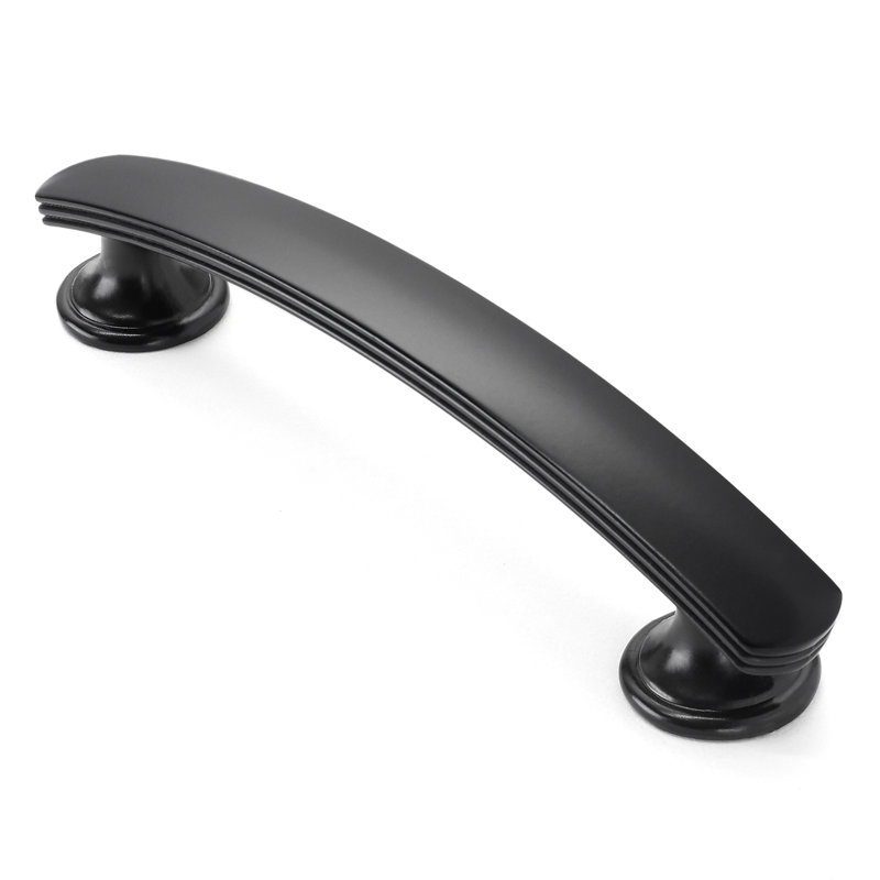 3-3/4" Center Arch Pull Multipack, Matte Black