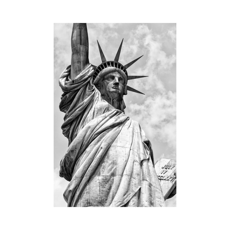 Statue Of Liberty by Philippe Hugonnard - Wrapped Canvas Print, 20.32 cm H x 30.48 cm W