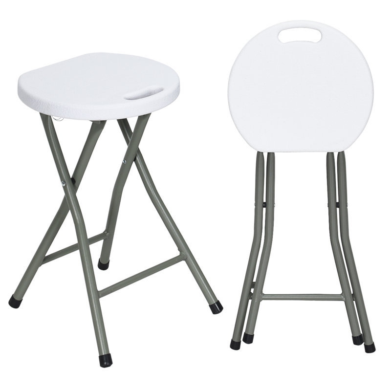Boehike Bar Stool with Steel Frame