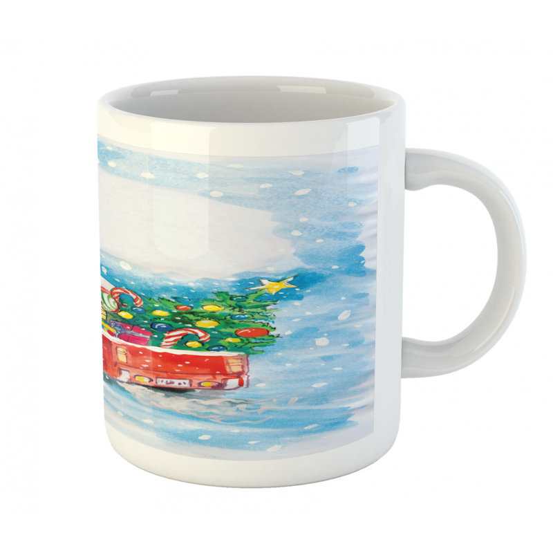 Grande tasse à café truck