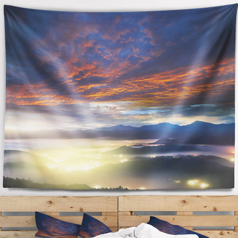 Polyester Tapestry, 50" H x 60" W