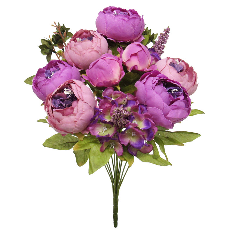 Buisson de pivoines de luxe mélangé, Mauve lavande