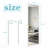 Full Length Door Mirror Wall Mirror Hanging For Bedroom Living Room,Aluminum Frame-1445654940