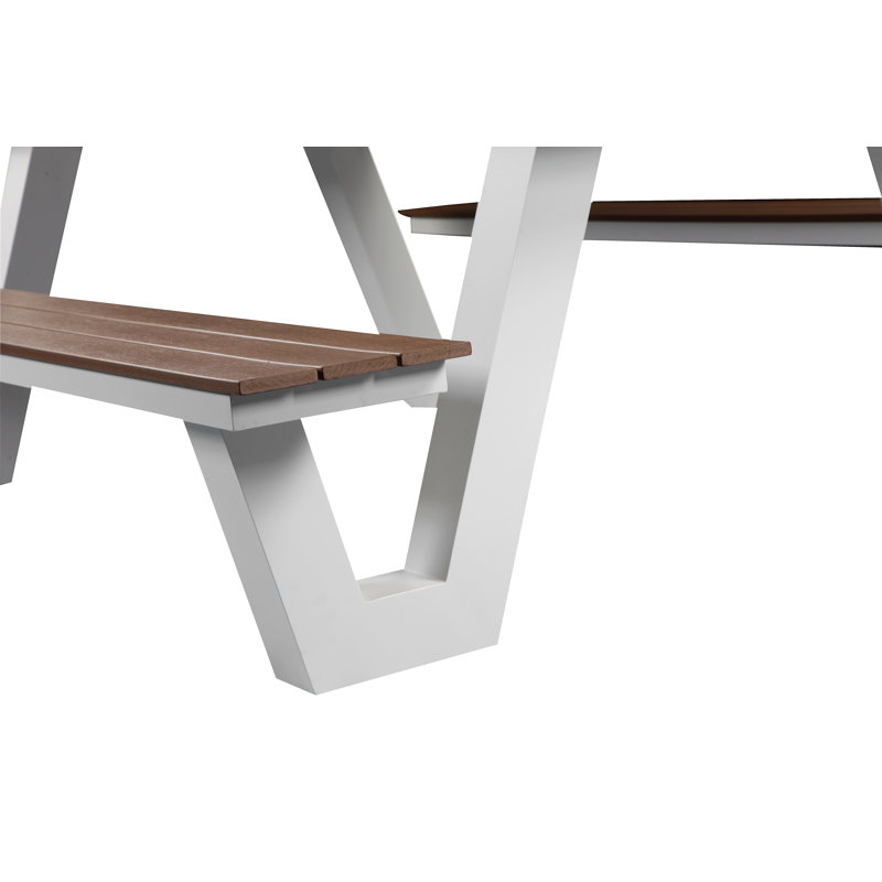 Lukas Outdoor Picnic Table, Teak
