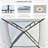 9. 6' X 9. 6' Patio Gazebo, Outdoor Canopy Shelter With 2 - Tier Roof And Netting, Steel Frame