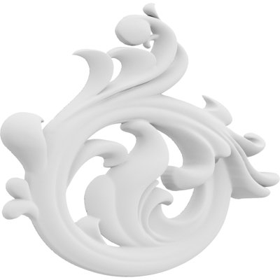 Applique Fayette Rosette