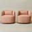 Bolton 34" W Upholstered Swivel Barrel Chair-472380532