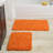 Plymouth Bathroom Rugs - 4-Piece Memory Foam Bathroom Set with Chenille Shag Top and Non-Slip Base - Machine Washable Bath Rugs-1068747097